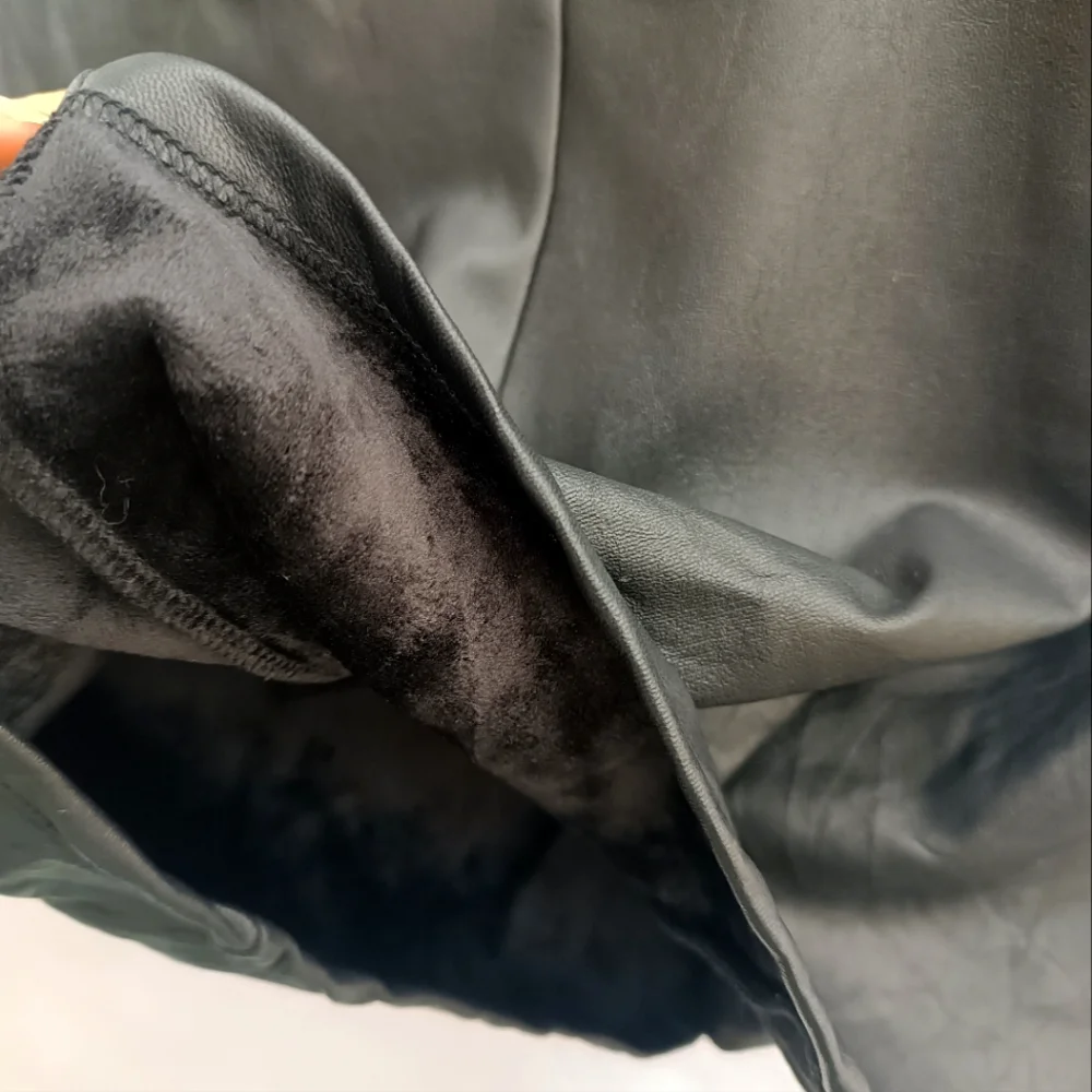 V Leather Dress - Picture 7 of 7